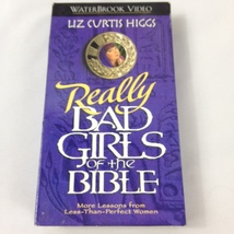 Liz Curtis Higgs - Really Bad Girls Of The Bible - 2001- VHS Tape-Used - £3.93 GBP