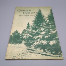 Vintage Sheet Music Songbook, Christmas Choir No 1, Book of Easy Anthems - £10.10 GBP