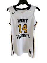 West Virginia Mountaineers Jersey Nike Medium (M) Stitched #14 NCAA Bask... - $792.01 MXN