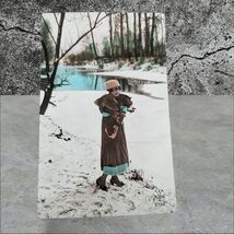 A Noyer Christmas 1900s French Woman Walking in Snow Postcard Vintage Po... - $9.78 A Noyer Christmas 1900s French Woman Walking in Snow Postcard Vintage Po... - $9.78