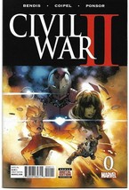Civil War Ii #0, 1, 2, 3, 4, 5, 6, 7, 8 (Of 8) Marvel 2016 - $58.84