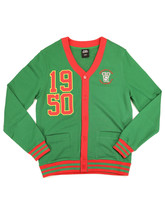 MISSISSIPPI VALLEY STATE MEN&#39;S CARDIG UNIVERSITY LONG SLEEVE SWEATER - £54.12 GBP