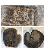 Vintage 1920s Draper Maynard D &amp; M Cuir Baseball Gant Basemans - €70,73 EUR