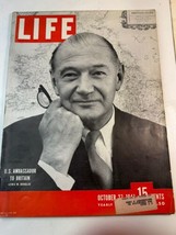 Life Magazine October 27 1947 Ambassador Lewis Douglas Sam Goldwyn San Q... - £8.94 GBP