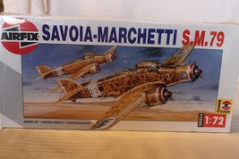1/72 Scale Airfix, Savoia-Marchetti SM79 Airplane Model Kit #04007 BN Sealed - $120.00
