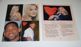 Mandy Moore Will Smith Valentines Vintage 2000 Kidsbooks Heart Stopping Celebs - $24.99