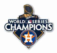 Houston Astros 2022 Champions World Series Precision Cut Decal - £2.73 GBP+