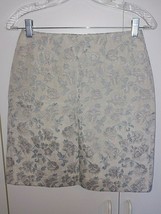 Kate Hill Ladies Lovely Dressy Pencil SKIRT-4P-NWOT-SHEEN-FLORAL-LINED-CUTE - £9.34 GBP