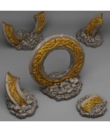 3D Printed Fantastic Plants and Rocks Magic Dwarf Ruins 28mm - 32mm D&amp;D - $26.43 CAD+