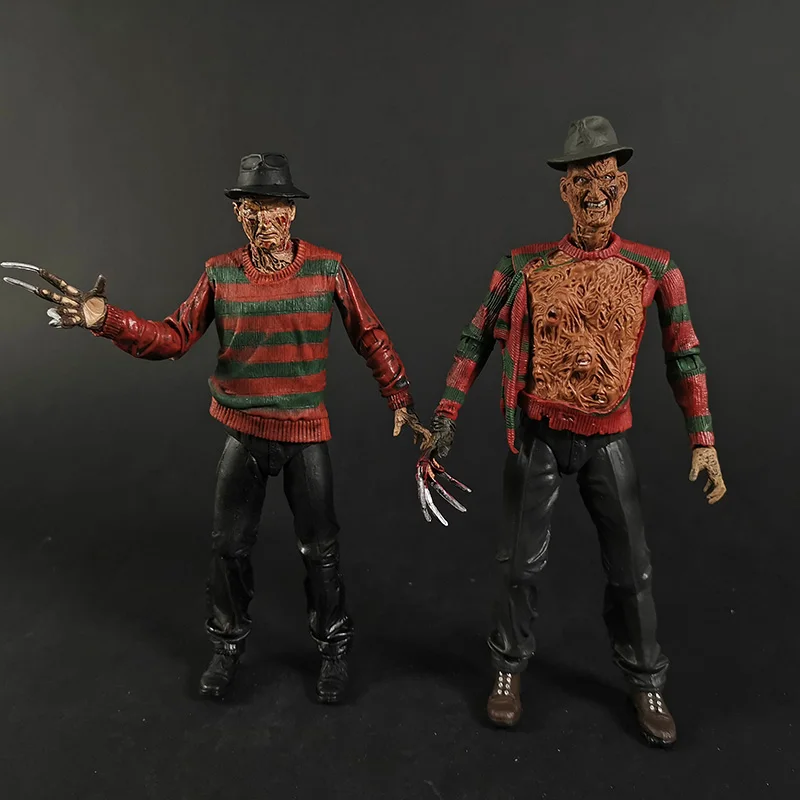 NECA Freddy Krueger Movable Assemble Action Figure Figurine Model Toy - £21.94 GBP+