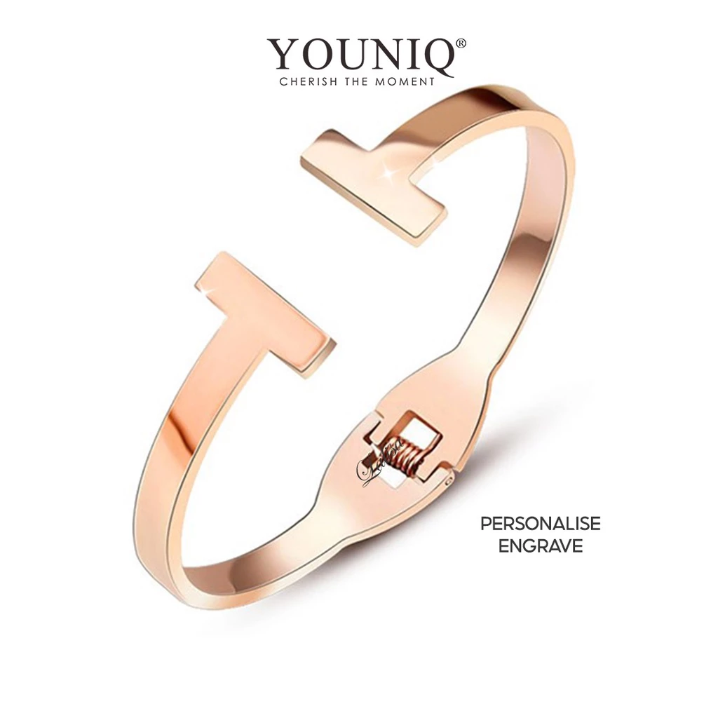 Fate 18K Rose Gold Plated Titanium Steel Bracelets - EG Collection - $109.99