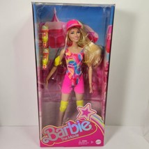 Barbie The Movie Doll Skating Neon Inline Roller Outfit Collectible Margo Robbie - £18.17 GBP