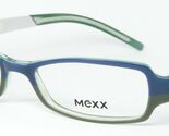 MEXX Mod. 5323 110 BLUE /OLIVE /SILVER EYEGLASSES GLASSES FRAME 50-16-140mm - $87.08