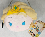 Disney Frozen Elsa tsum tsum Purse Bag Plush Chain Strap with Stitch Charm - £17.48 GBP