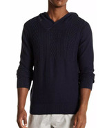 NWT Men&#39;s W.R.K. Navy Blue Shoal Hooded Sweater Sz Large - £27.24 GBP