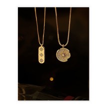 18K Gold Magic &#39;10&#39; Twin Set Necklace  vermeil, mejuri, vinader, worn to... - $92.73