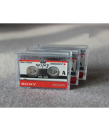 3 pcs Tapes For Sony MC-60 MC60 Microcassette Blank Cassette Tape Disc 6... - $20.10 CAD