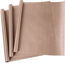3 Pack PTFE Teflon Sheet for Heat Press Transfer Sheet Non Stick 16 x 20... - $392.59 MXN