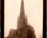 Vtg Postcard RPPC 1909 Stockport England UK - St. George&#39;s Church UNP - $14.80
