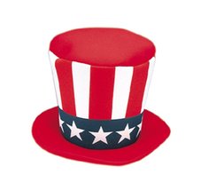 Uncle Sam Mad Hatter Party Costume Pkg/1 - £30.91 GBP