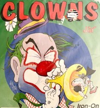 Clowns Instant Iron On Transfer NEW OS Vintage 1993 XP89024 Joy Insignia DWS8 - £23.90 GBP