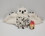 Folkmanis Snowy Owl Hand Puppet Plush New With Tag - Head Turns - $42.56