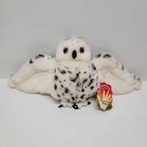 Folkmanis Snowy Owl Hand Puppet Plush New With Tag - Head Turns - £33.46 GBP