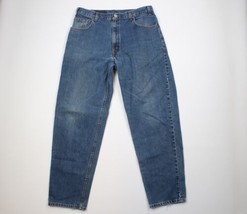 Vintage Y2K 2001 Levis 560 Mens 36x32 Distressed Loose Fit Denim Jeans Blue USA - £55.35 GBP