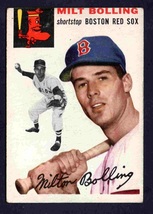 Boston Red Sox Milt Bolling 1954 Topps #82 vg/ex - £5.39 GBP