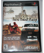 Playstation 2 - PARIS-DAKAR RALLY (Complete with Manual) - $18.00