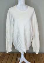NNO7 no nationality NWOT women’s pullover sweater Size L Ivory H5 - £30.94 GBP