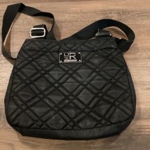 KENNETH COLE REACTION PURSE Crossbody BLACK Quilted - $13.55 CAD