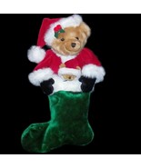 CWC Costco Large Stuffed Teddy Bear and Baby Plush Christmas Stocking 24... - £43.49 GBP