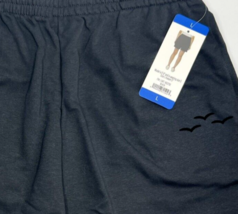 LAZYPANTS Shorts With Pockets Soft French Terry Black Large - $19.99