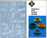 Finland Lapland Helsinki &amp; Helsinki Islands Booklets Maps and Brochures ... - $31.64