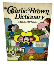 Charles M Schulz Charlie Brown Dictionary Pictures Words Children HB 1973 FE - £19.54 GBP