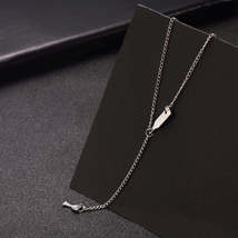 Silver-Plated Wine Lariat Necklace - £10.44 GBP