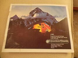 Mountain Travel Expeditions Adventure Trip Catalog to Remote Areas 1980 VG - $8.42 CAD