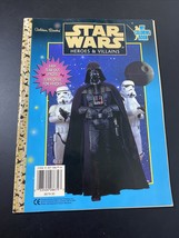 NEW! Vintage Star Wars Heroes and Villains Coloring Book - Golden Books - £6.28 GBP