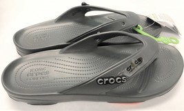 Crocs Flip Flops Classic All-Terrain Toe Thong Comfort Sandals Men&#39;s Slip-On NEW - £31.30 GBP