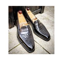 Men&#39;s Dress Leather Loafers Good year Welted Fine leather dress Shoes fo... - £100.16 GBP