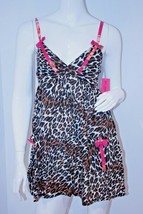 Betsey Johnson 732920T Cotton Lawn Chemise Leopard ( M ) - £71.19 GBP