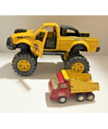 Tootsie Diecast Ford F-350 Fear No Evil Toy &amp; 5&quot; Tonka Small Dump Truck - $39.92 CAD