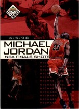 1998 UD Choice Preview Michael Jordan NBA Finals Shots #2 Michael Jordan - £5.36 GBP