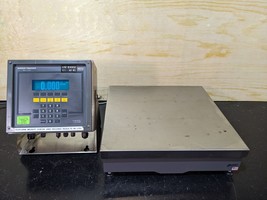 Weigh-Tronix 3635 Quartzell QDT 110 kg Scale 18x18 Bench Base &amp; WI-130 I... - $886.50