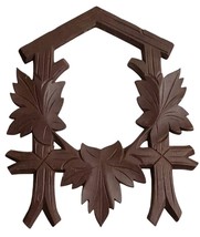 Vtg Cuckoo Clock Case Front Frame 14-7/8&quot; Tall 10&quot; Tall x 8&quot; Wide - $14.80