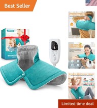 Extra Large Weighted Neck &amp; Shoulder Heating Pad - Relief for Pain &amp; Stress - €38,83 EUR