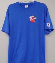Edmonton Oilers WHA NHL Vintage Logo Embroidered T-Shirt S-6XL, LT-4XLT New - £18.68 GBP+