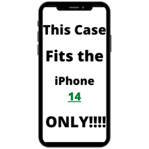 Heavy Duty Shockproof Case w/ Clip BLACK/BLACK For iPhone 14 - £6.77 GBP