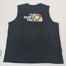The North Face Men's Black Cotton Sleeveless Tank Top T-Shirt Size XL image 10